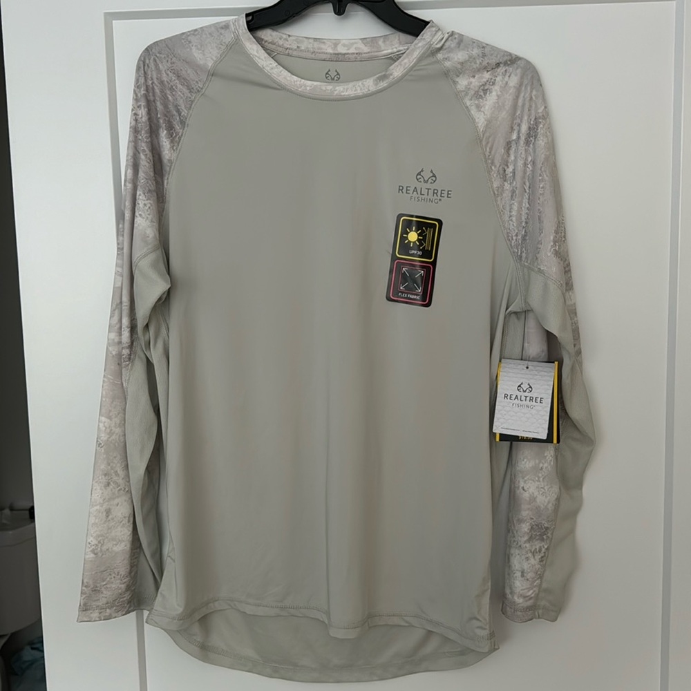 RealTree Sun Fishing Long Sleeve Shirt Large